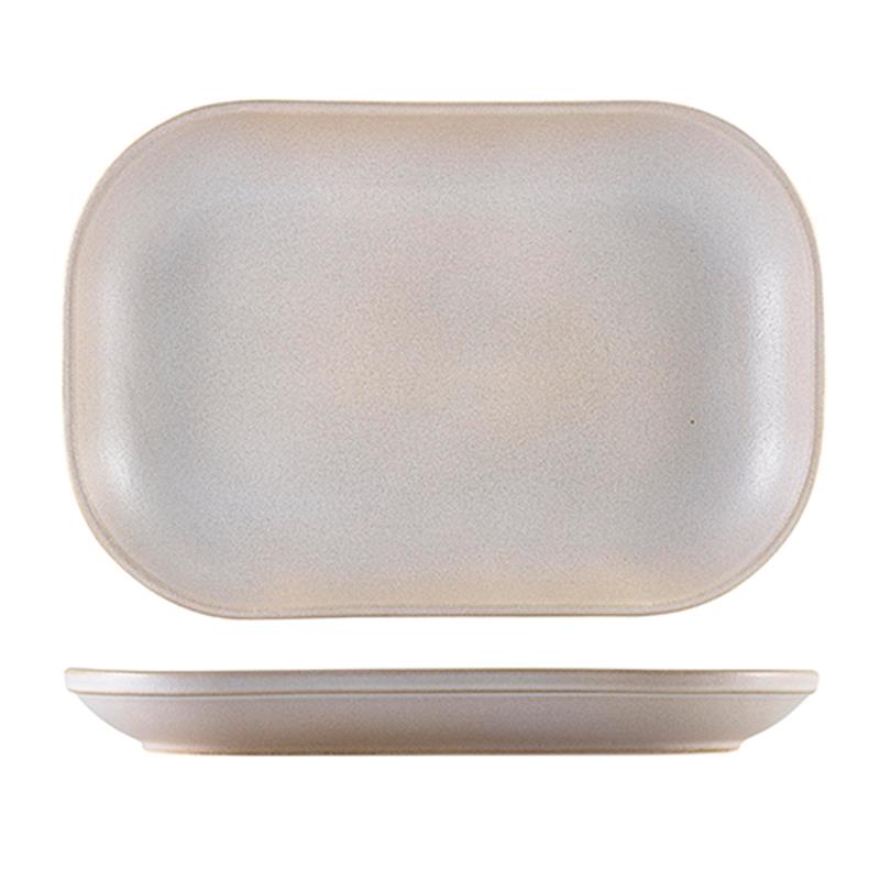 Terra Stoneware Antigo Barley Rectangular Plate 24 x 16.5cm