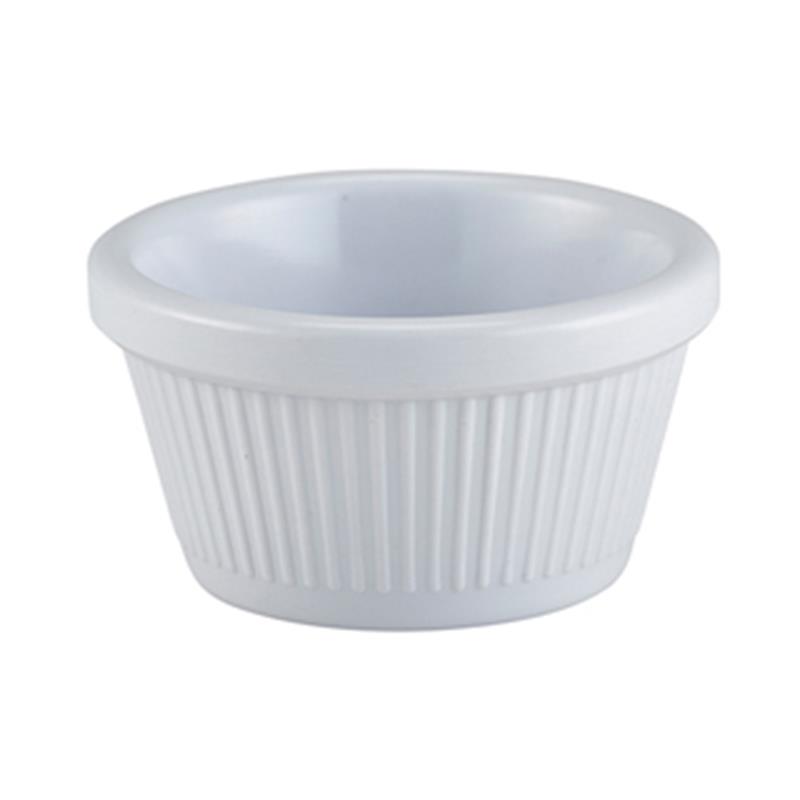 Ramekin 2oz Fluted White