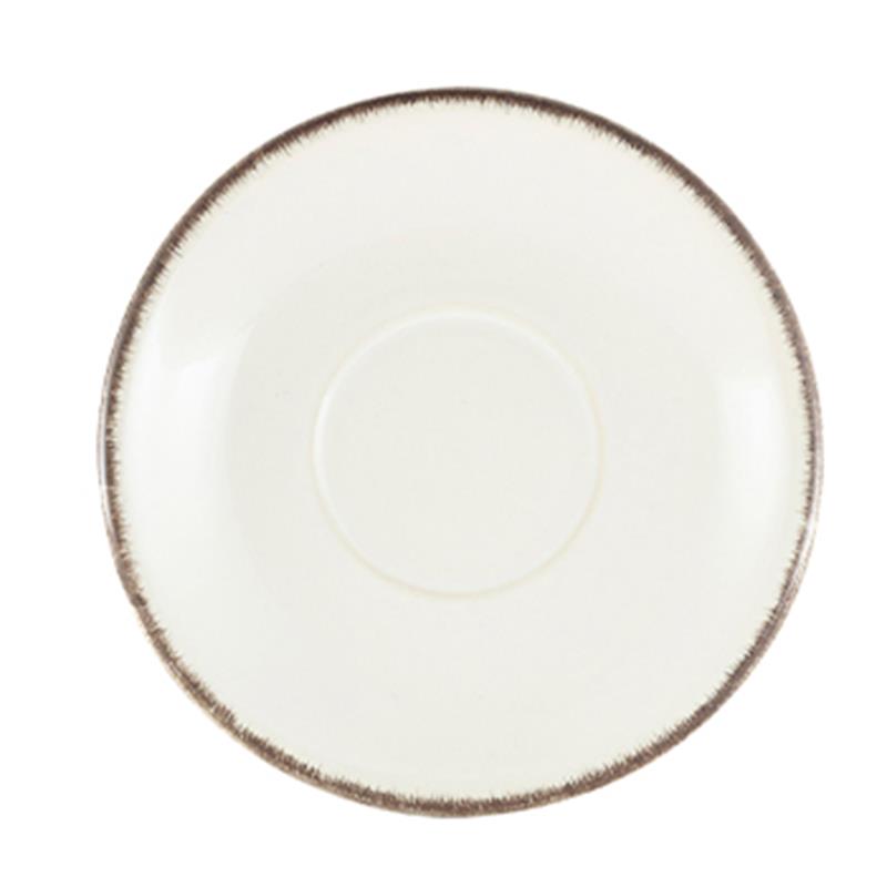 Terra Stoneware Sereno Grey Saucer 15cm