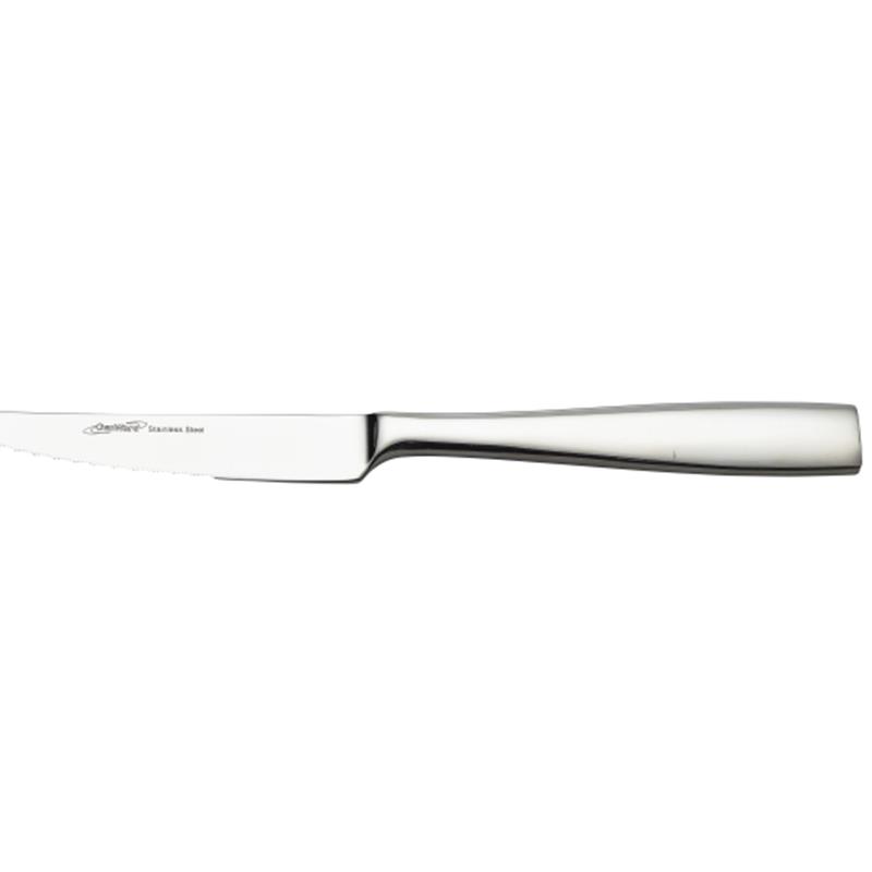 Genware Square Steak Knife 18/0 (Dozen)