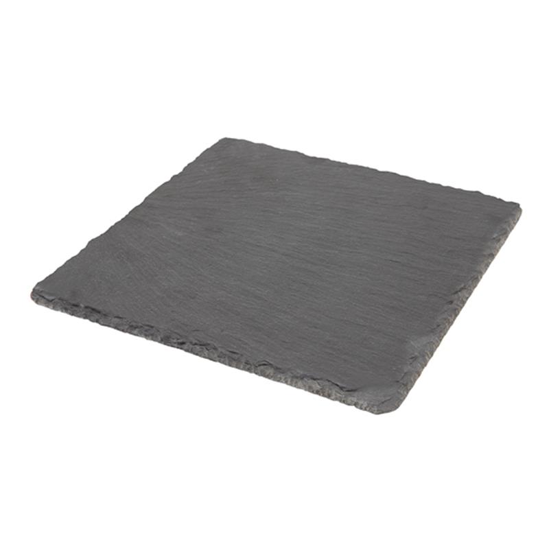 Genware Natural Edge Slate Platter 20 X 20cm