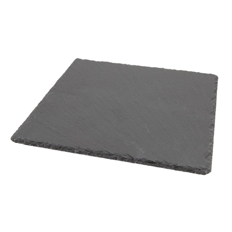 Genware Natural Edge Slate Platter 28 X 28cm