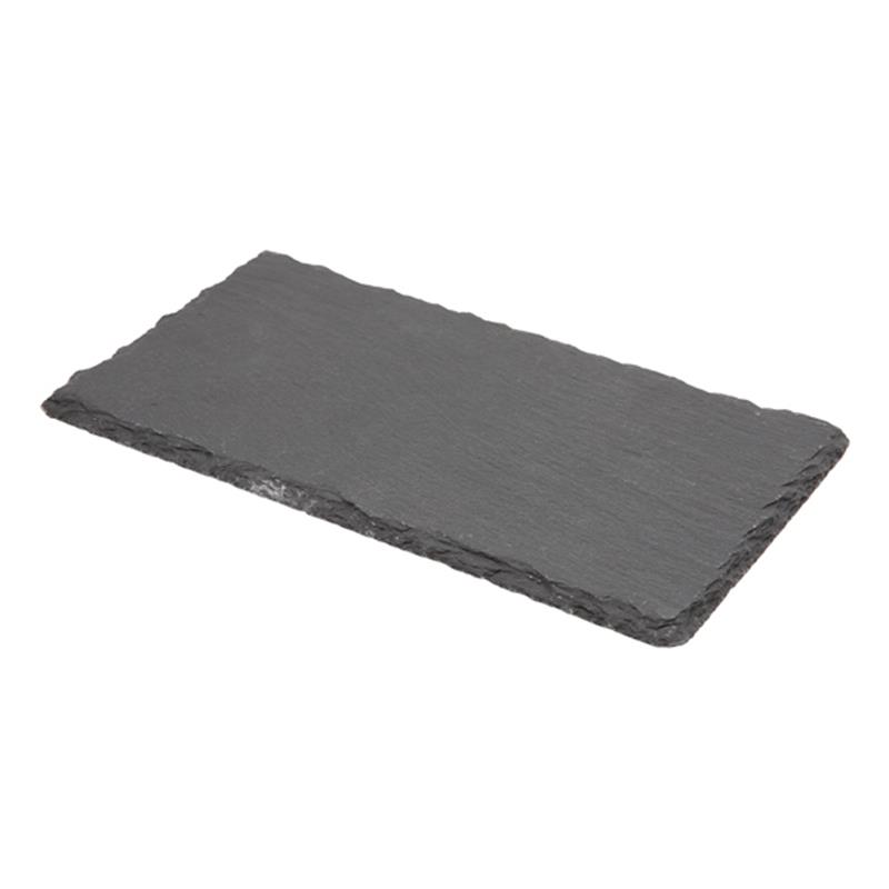 Genware Natural Edge Slate Platter 30 X 20cm