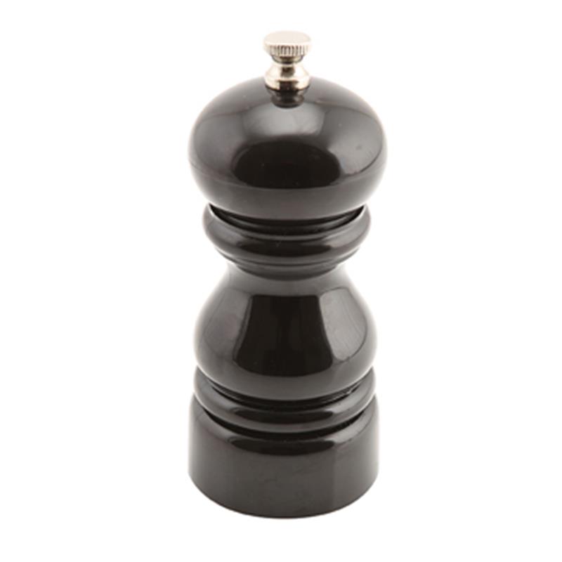 Genware Salt Or Pepper Grinder Black 12.7cm