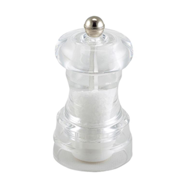 Genware Salt Or Pepper Grinder Acrylic 10cm