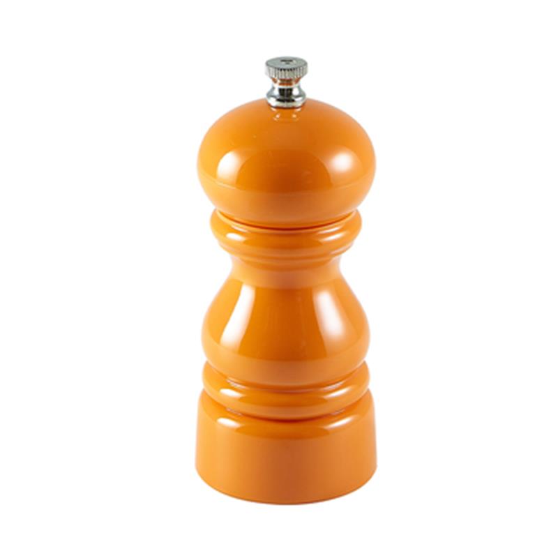 Genware Salt Or Pepper Grinder Orange 12.7cm