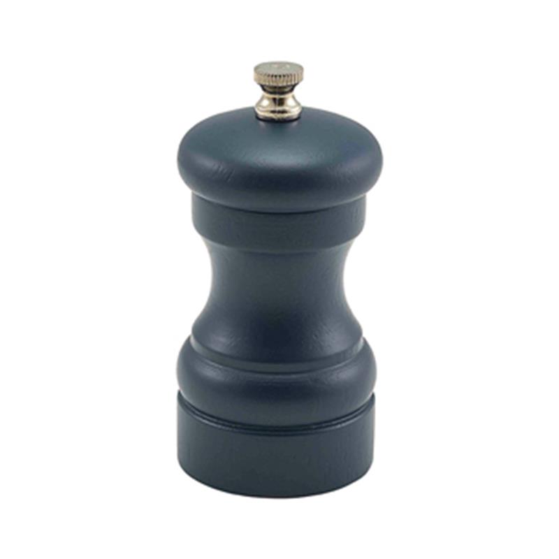 Blue Wooden Salt/Pepper Grinder 10cm