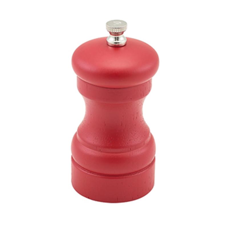 GenWare Red Wooden Salt/Pepper Grinder 10cm