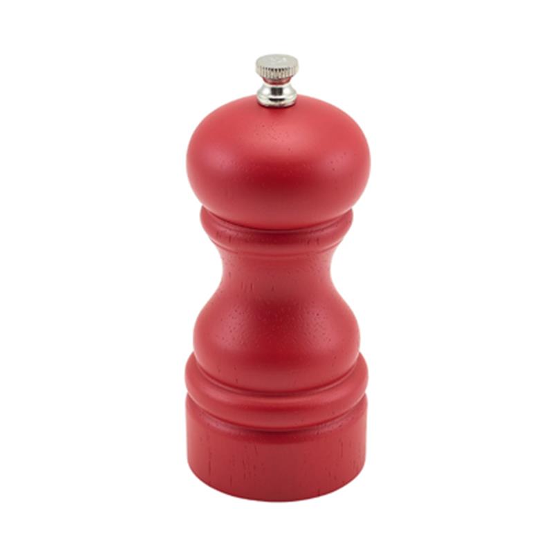 GenWare Red Wooden Salt/Pepper Grinder 13cm