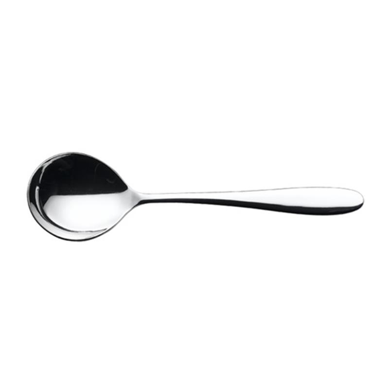 Genware Saffron Soup Spoon 18/0 (Dozen)