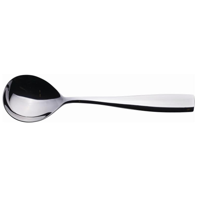 Genware Square Soup Spoon 18/0 (Dozen)