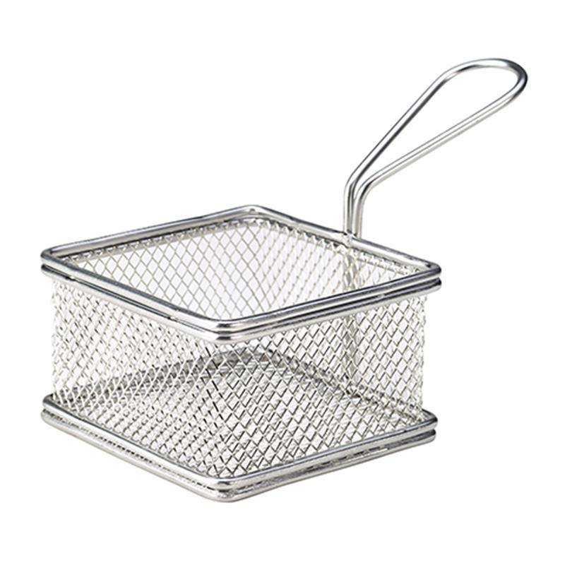 Serving Fry Basket Square 9.5X9.5X6cm