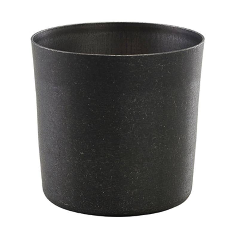 GenWare Black Vintage Steel Serving Cup 8.5 x 8.5cm