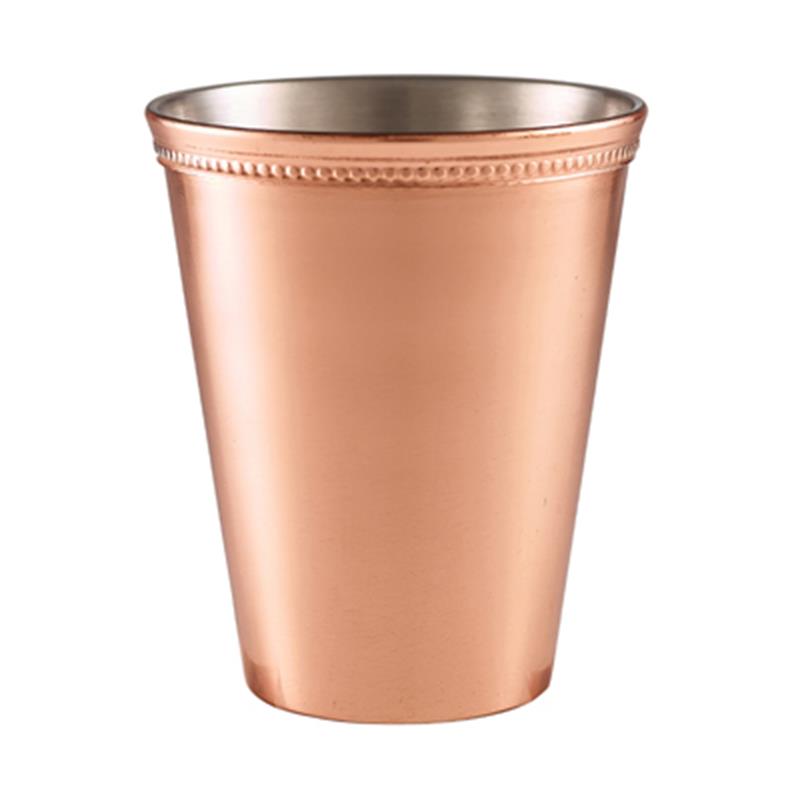 GenWare Beaded Copper Plated Serving Cup 38cl/13.4oz