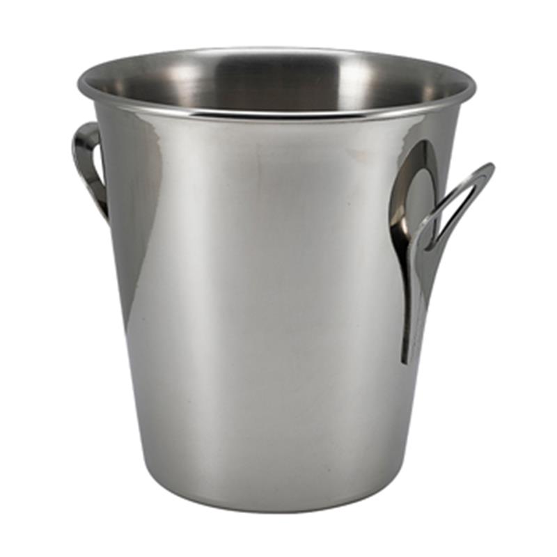 S/St.Wine Bucket Tulip Design -St/St Handles