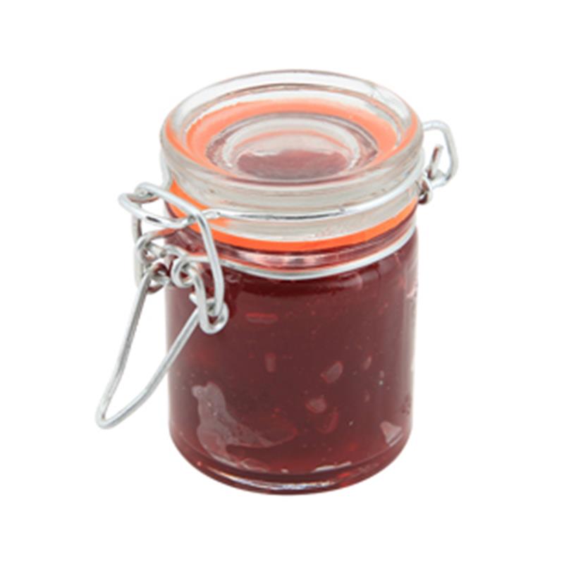 Genware Glass Terrine Jar 50ml 6.3 x 4.5cm