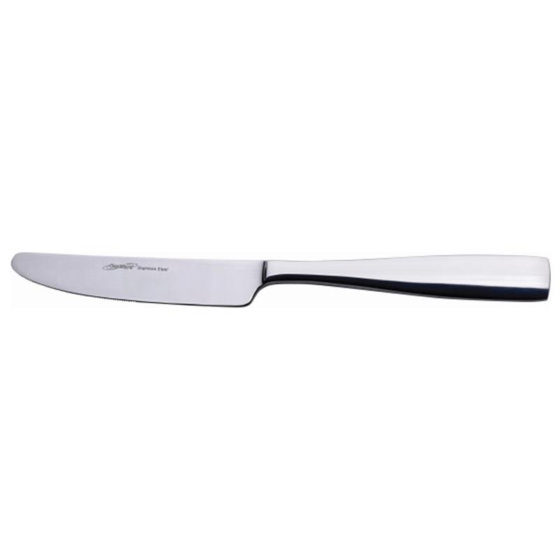 Genware Square Table Knife 18/0 (Dozen)