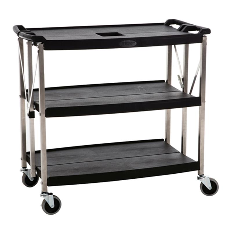 GenWare Large 3 Tier Foldable Trolley