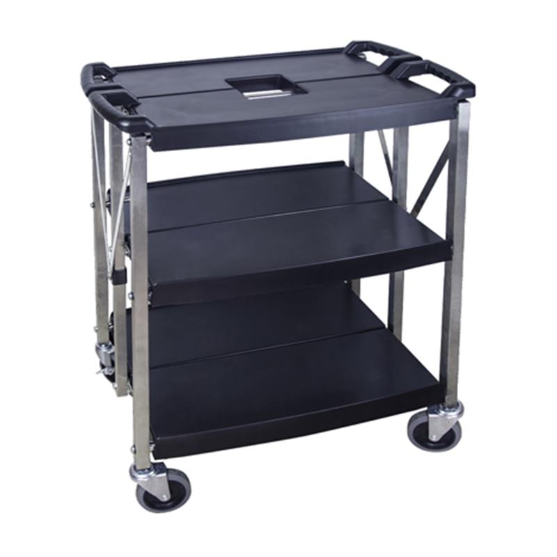 GenWare Small 3 Tier Foldable Trolley