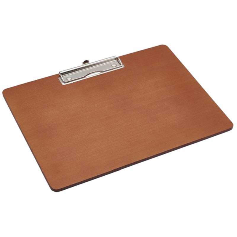 GenWare Landscape Wooden Menu Clipboard A4