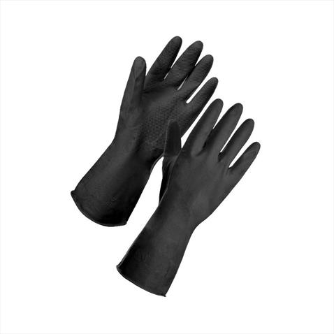 Black Gloves Heavy Duty Small (10 Pairs)