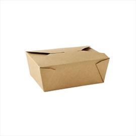 Brown Kraft BioPak Food Container No.8