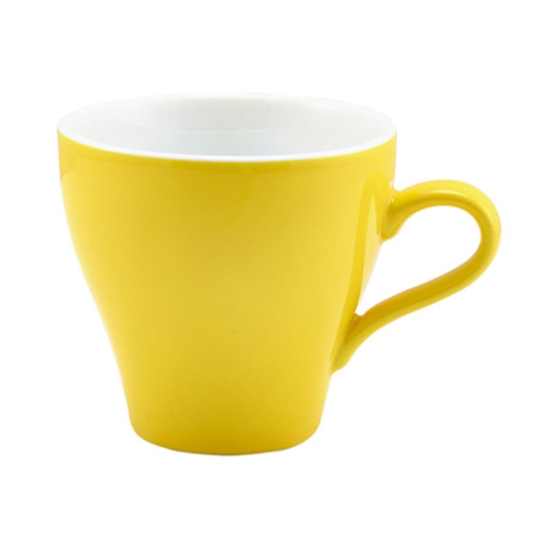 Genware Porcelain Yellow Tulip Cup 28cl/10oz
