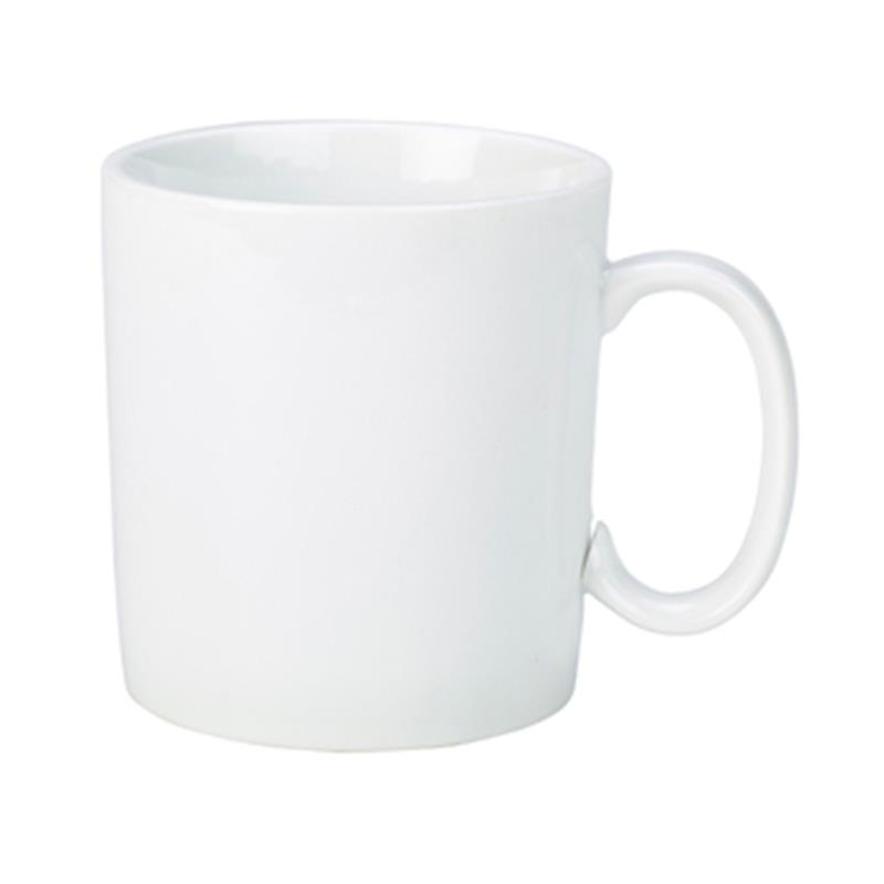 Genware Porcelain Straight Sided Mug 28cl/10oz