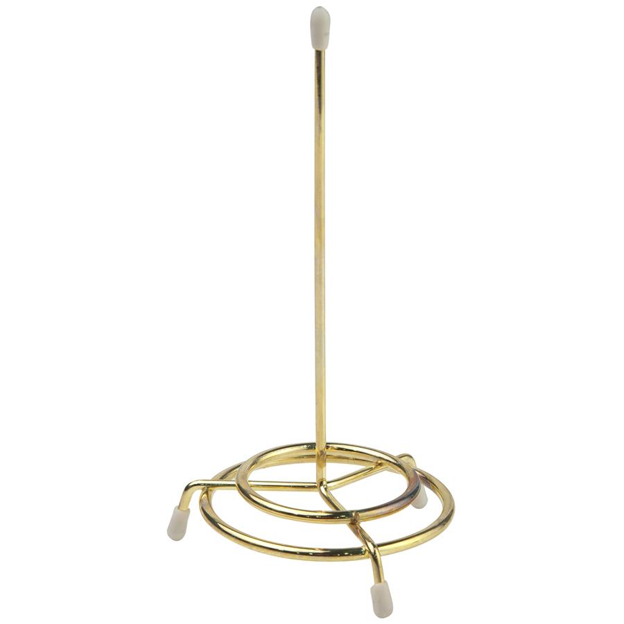 Cheque Spindle BRASS Plated 6.5" High