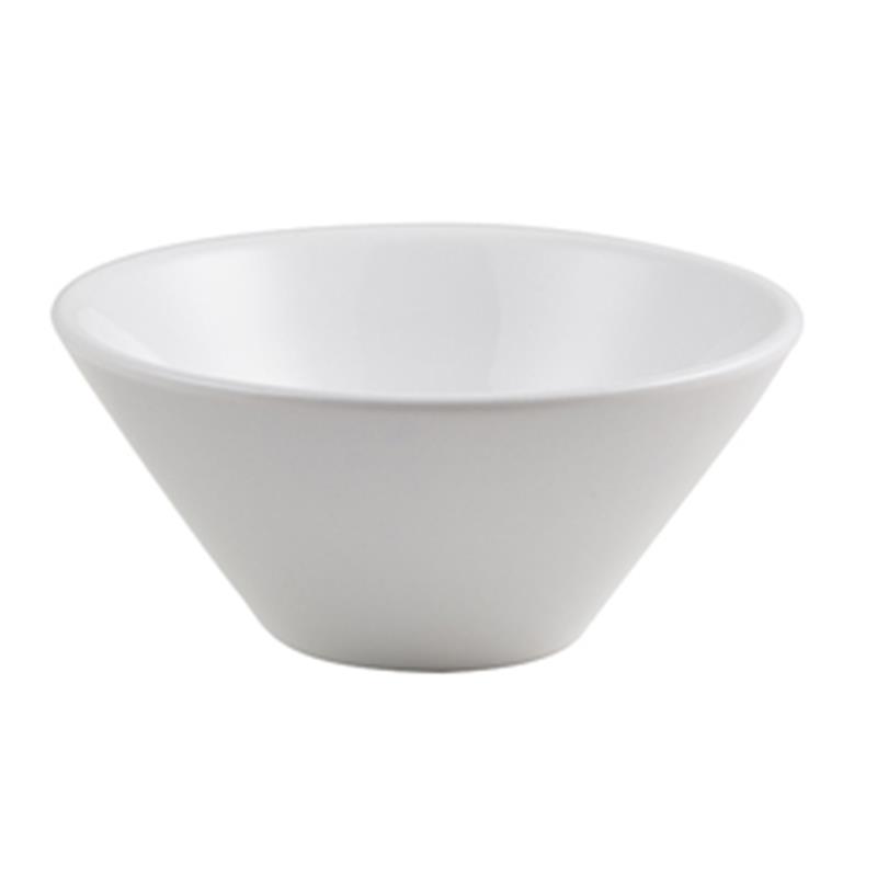 Genware Porcelain Low Conical Bowl 13.5cm/5.25"