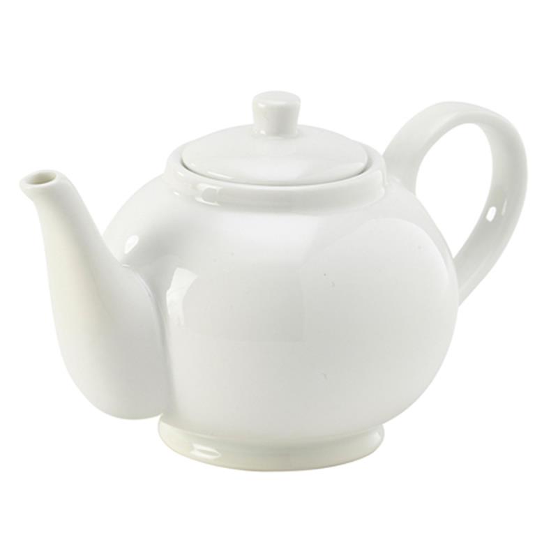 Genware Porcelain Teapot 31cl/11oz