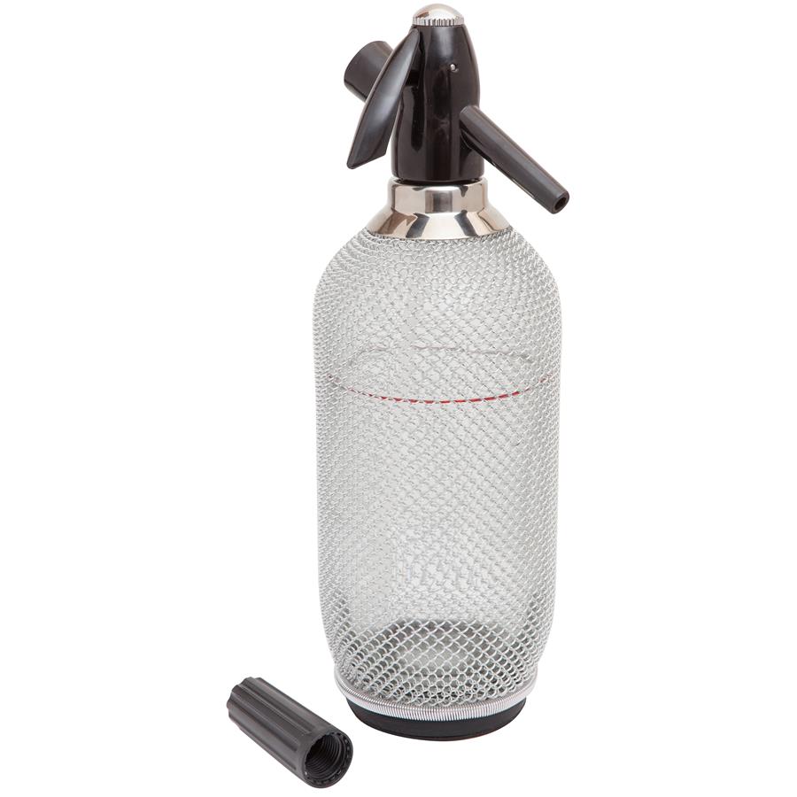 Glass Soda Syphon with Mesh