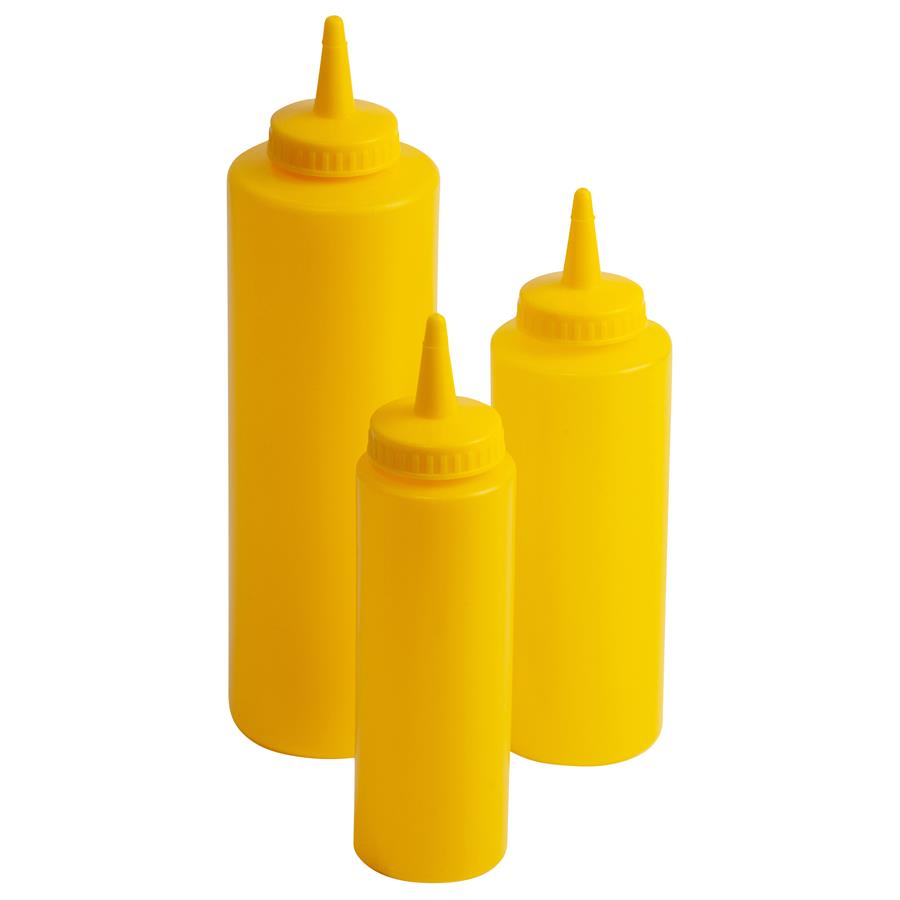 Yellow Squeeze Sauce Bottle 8oz