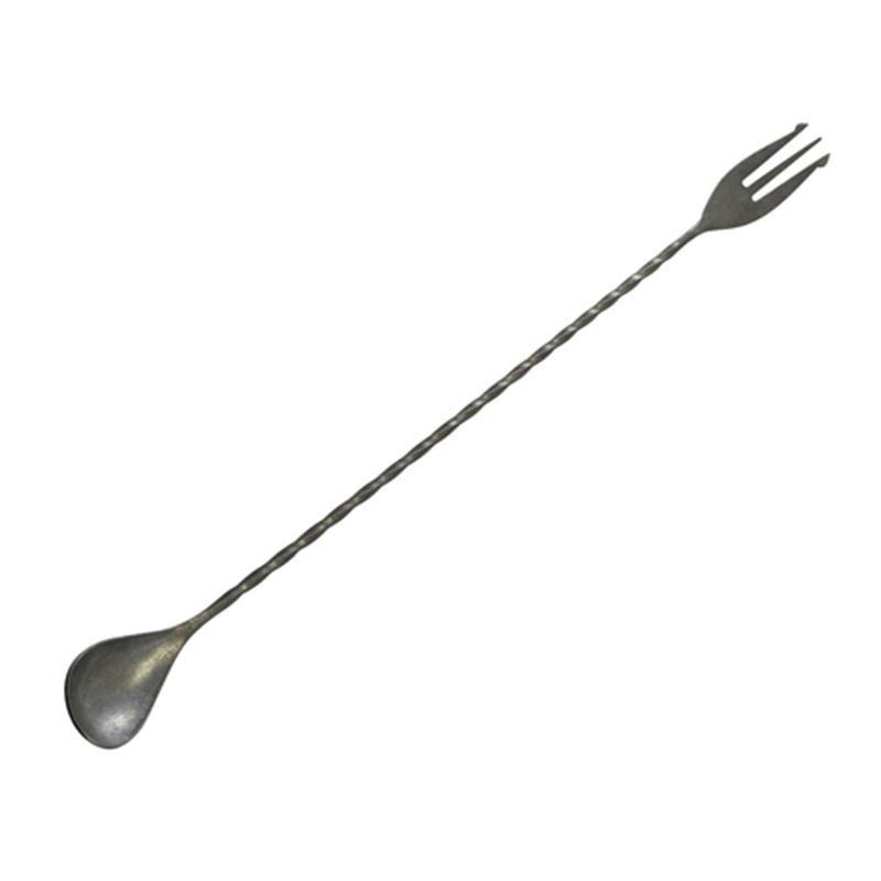 Vintage Fork End Bar Spoon 32cm