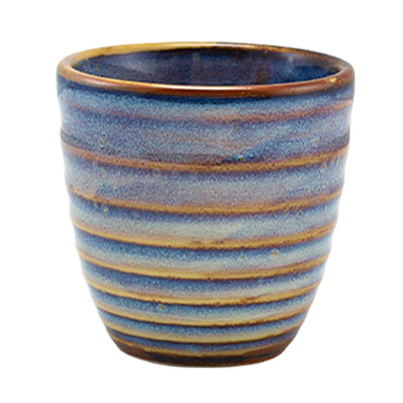 Terra Porcelain Aqua Blue Dip Pot 16cl/5.6oz