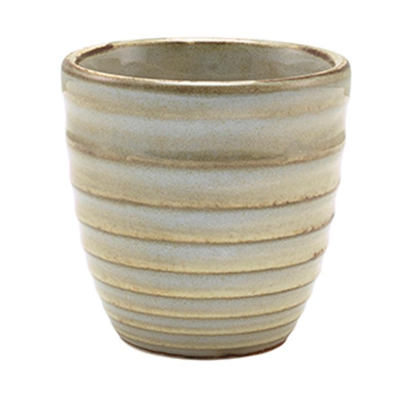 Terra Porcelain Grey Dip Pot 16cl/5.6oz