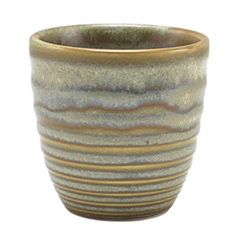 Terra Porcelain Matt Grey Dip Pot 16cl/5.6oz