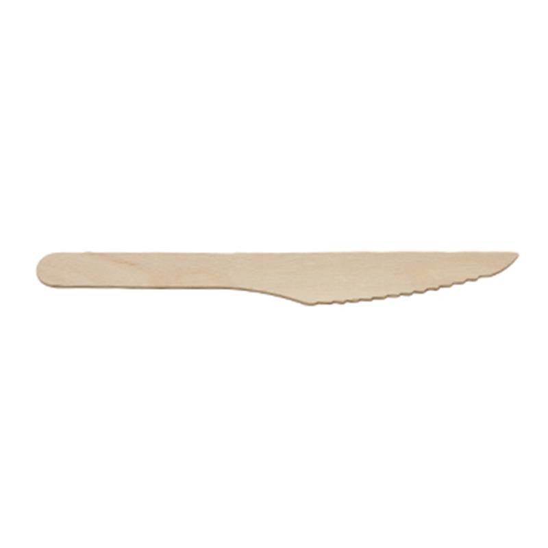GenWare Birchwood Disposable Knives (100pcs)