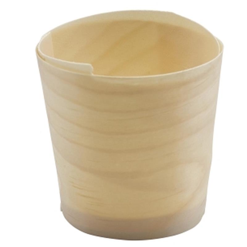 GenWare Disposable Wooden Serving Cups 6cm (100pcs)