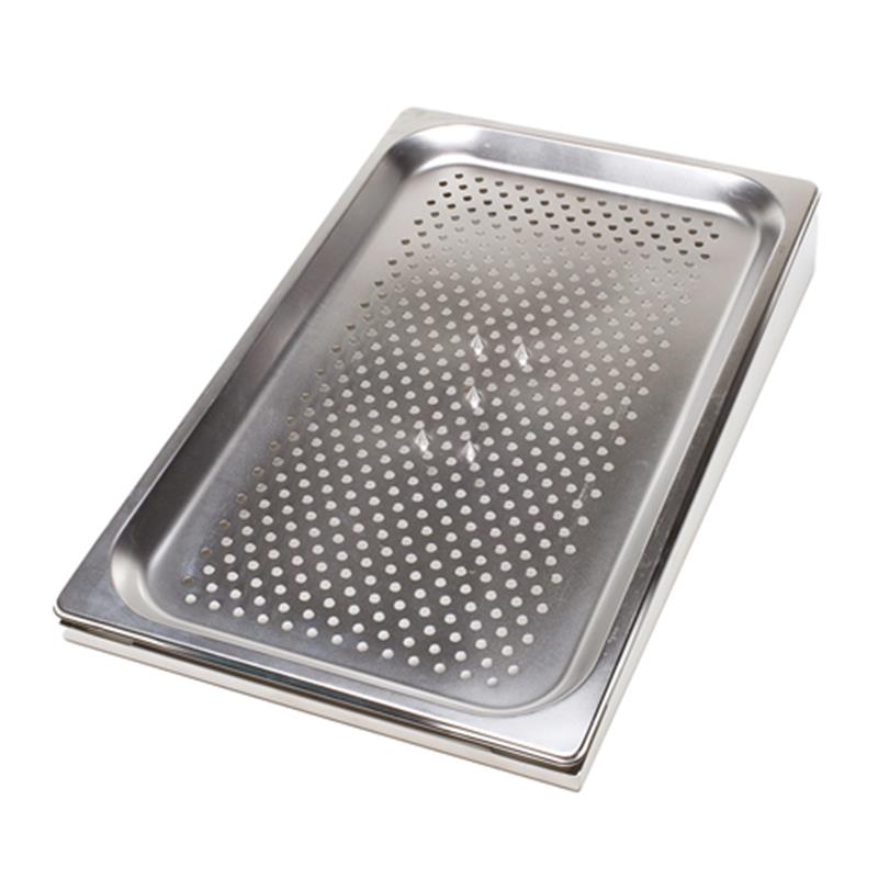 St/St Gastronorm  1/1- 5 Spike Meat Dish 25mm