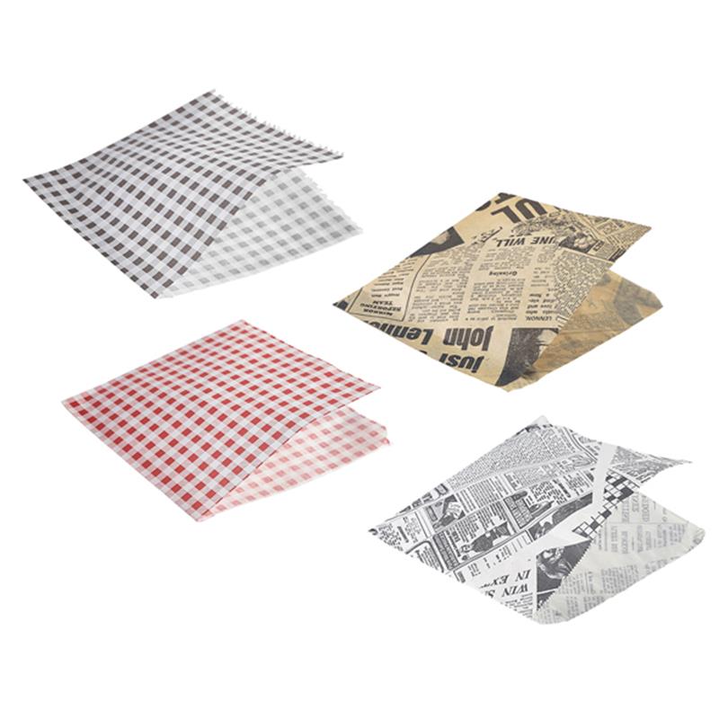 Greaseproof Paper Bags Sample Set