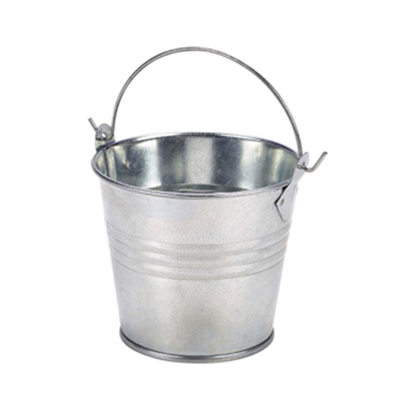 Galvanised Steel Serving Bucket 8.5cm Dia