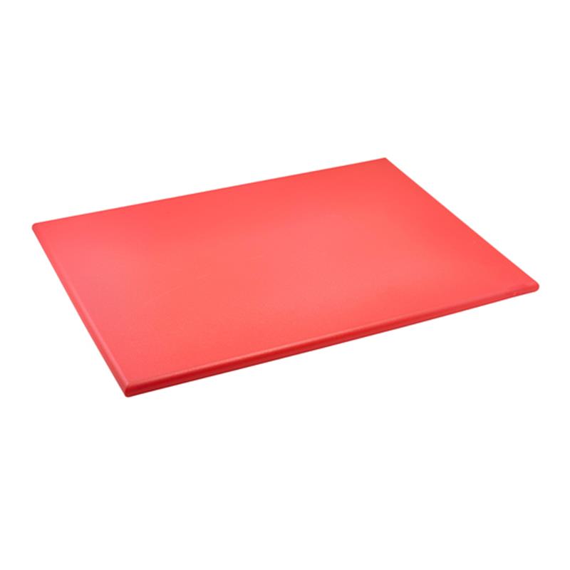 GenWare Red High Density Chopping Board 18 x 24 x 0.75"