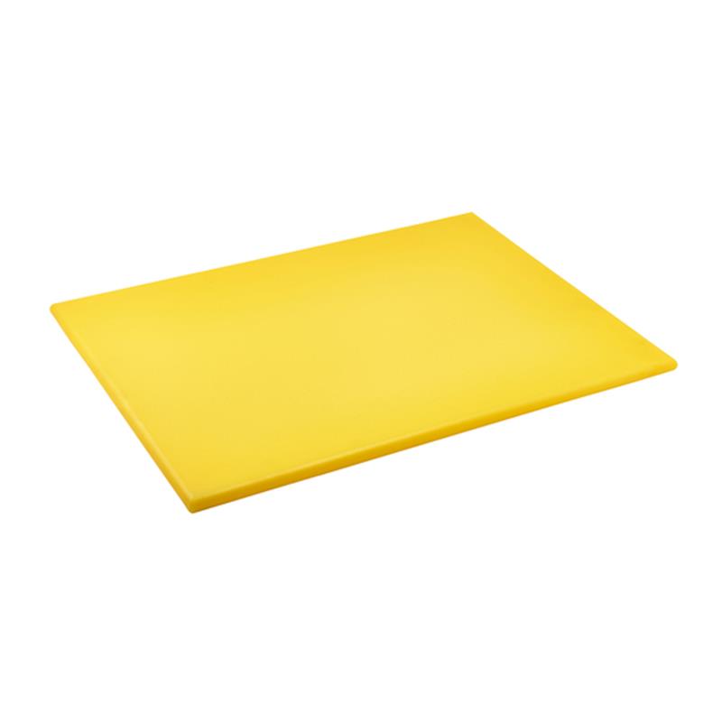GenWare Yellow High Density Chopping Board 18 x 24 x 0.75"