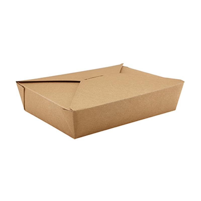 GenWare Compostable Kraft Multi-Food Box No.2 1L (200pcs)