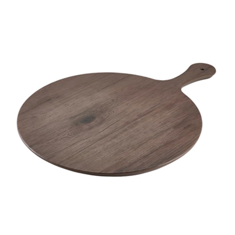 Wood Effect Melamine Paddle Board Round 21"