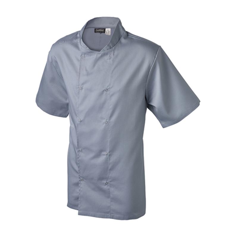 Basic Stud Jacket (Short Sleeve) Grey XL Size