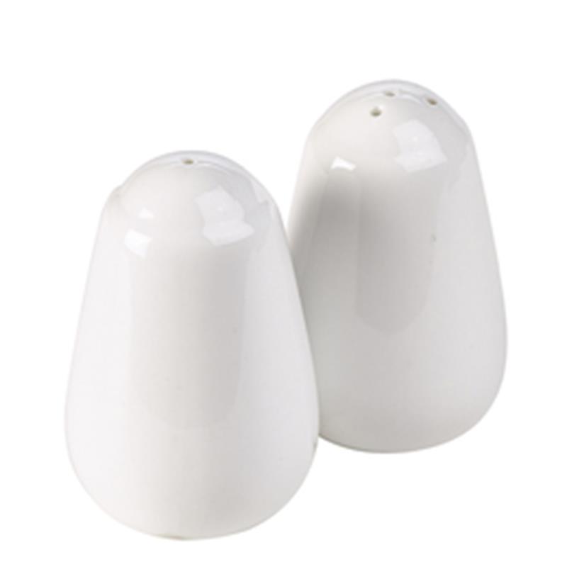 Genware Porcelain Salt Shaker 7cm/2.75"