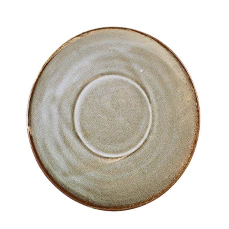 Terra Porcelain Grey Saucer 14.5cm